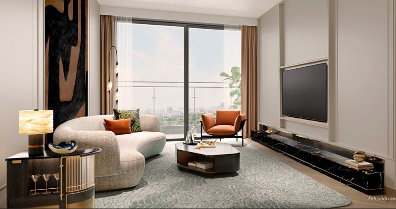 Cho thuê căn hộ 4 phòng ngủ Long Biên Central hướng Đông – 160m², căn góc 3 mặt thoáng, view đỉnh